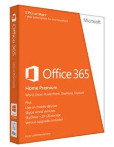 Office 365 Home Premium gebrauchte Softwarelizenz günstig kaufen