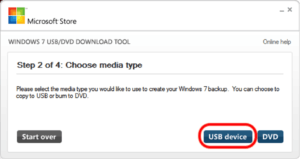 Windows 10 ISO USB-Stick zuweisen